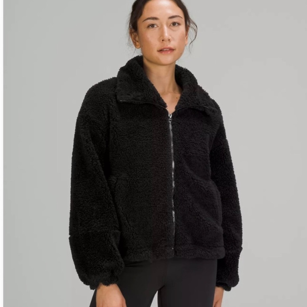 Lululemon Cinchable Fleece Zip-Up